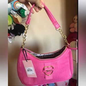 Y2k hot pink juicy couture handbag